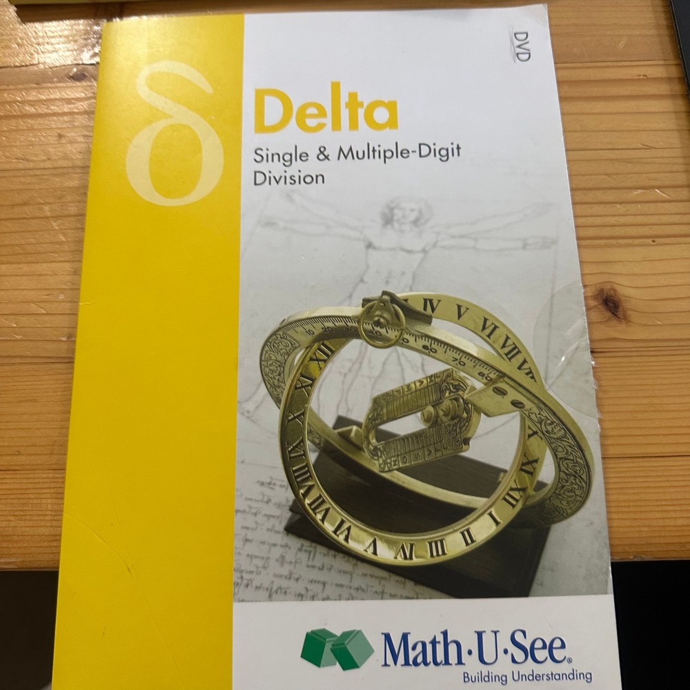Math-U-See Delta Single Multiple-Digit Division Instructional DVD Demme home